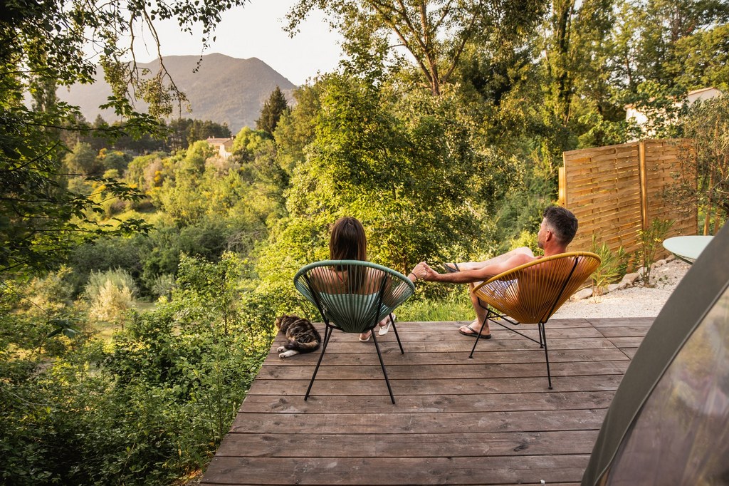 Vue depuis la bulle Provence