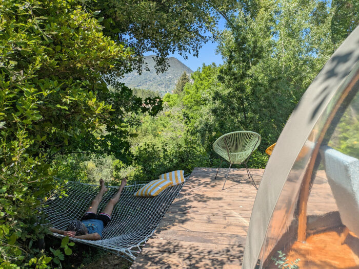 filet hamac et bulle provence