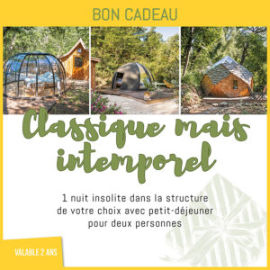 Bon cadeau "Classique mais intemporel"