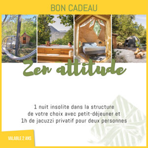 Bon cadeau "Zen Attitude"