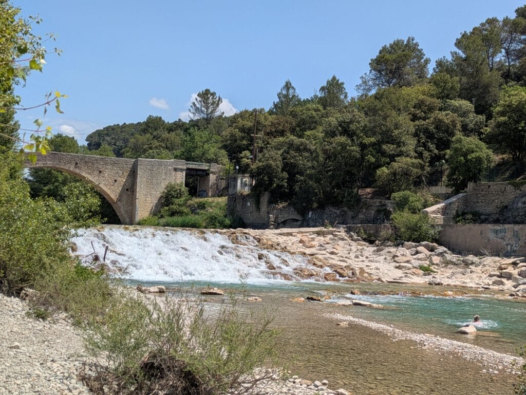 coins de baignade autour de Nyons et Vaison-la-Romaine