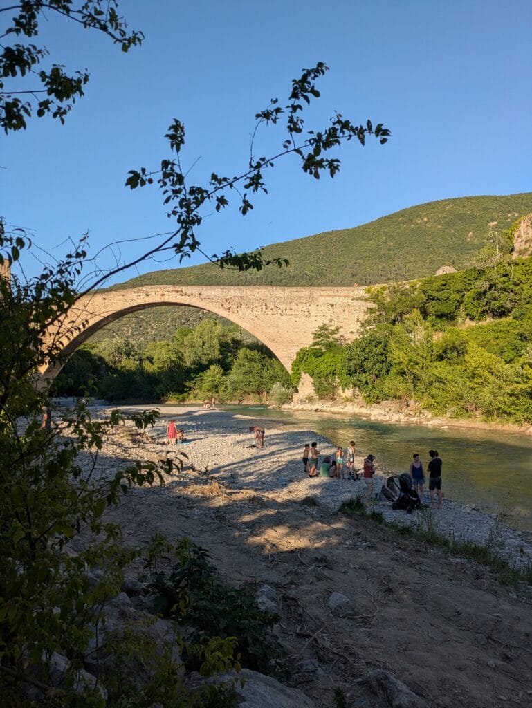 Rivière baignade Nyons