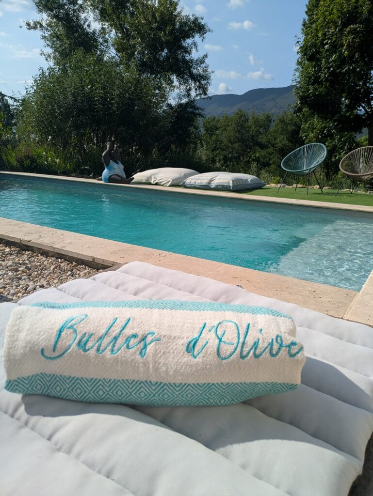 Foutas de piscine Bulles d'Olive