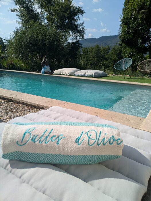 Foutas de piscine Bulles d'Olive
