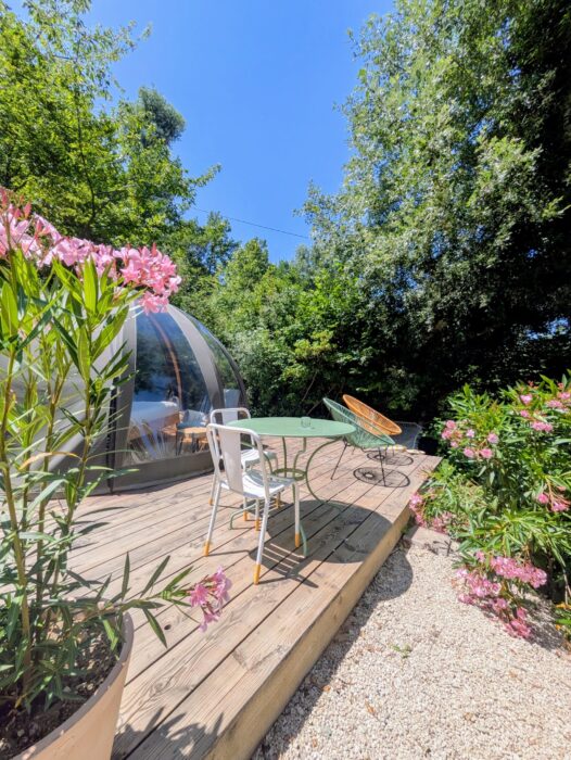 bulle provence,dormir dans une bulle