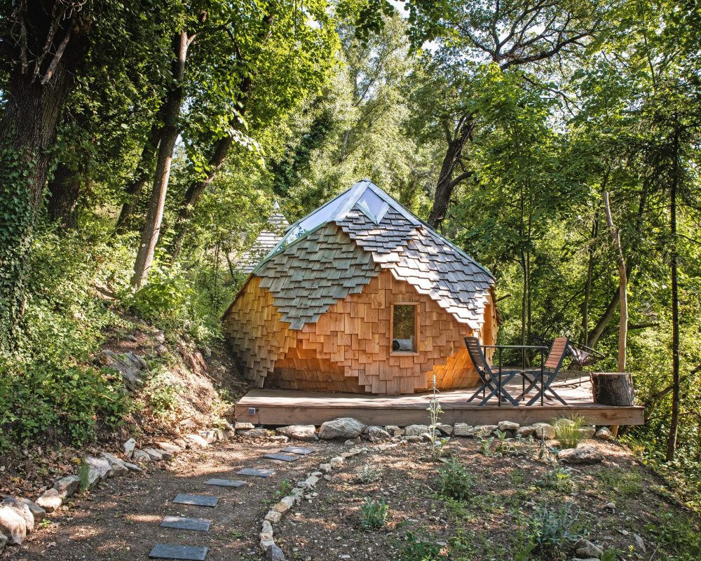 Zome Céleste dans un écrin de nature
