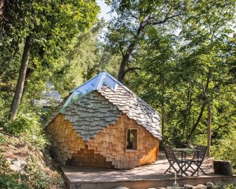 Une cabane en pleine nature