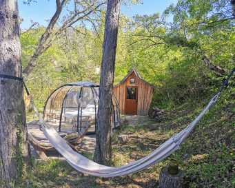 Dormir dans une bulle dans la Drôme